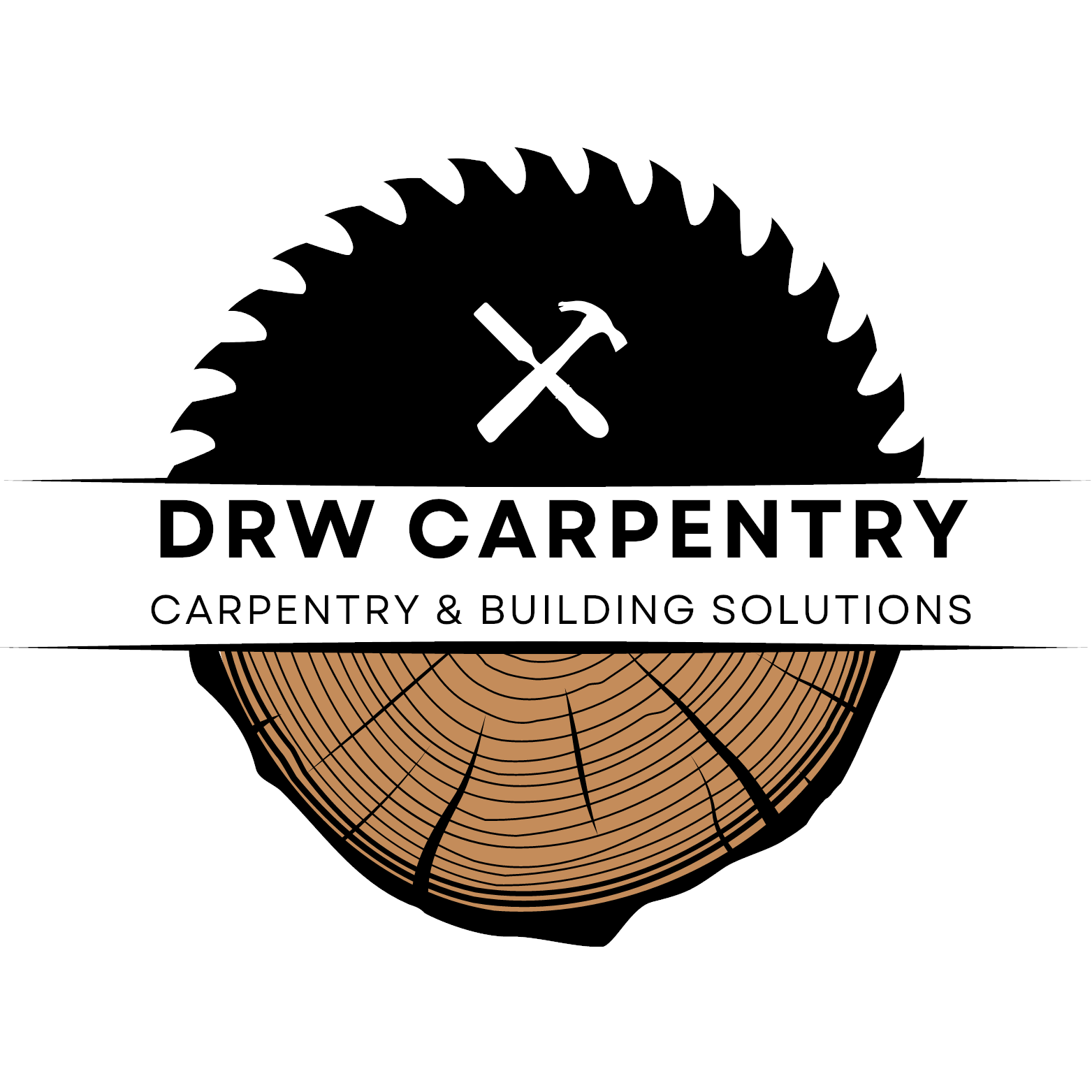 DRW Carpentry Logo Round